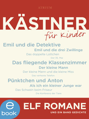 cover image of Kästner für Kinder